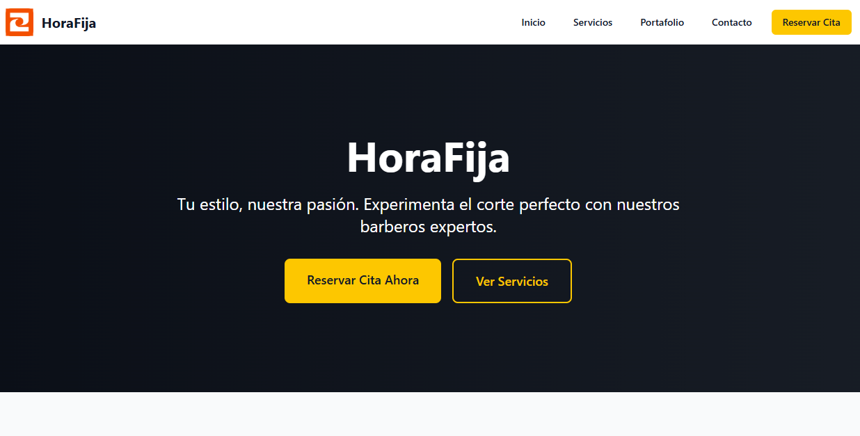 Demo de HoraFija - Sistema de gestión de citas